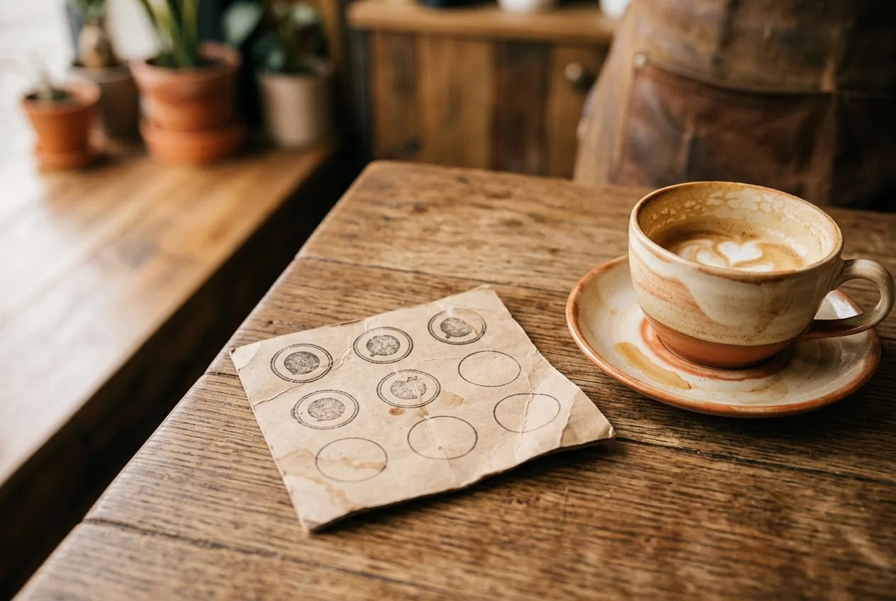 ¿Sirven de algo las tarjetas de sellos de café?
